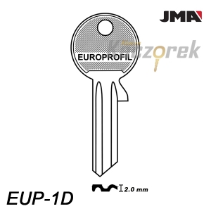 JMA 015 - surový klíč - EUP-1D
